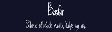 Basfar by Holisfonts.com — Script Handwritten Font — thumbnail 2