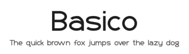 Basico by George Buxton — Sans Serif Font — thumbnail 1
