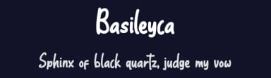 Basileyca by Denny Sutanto — Script Handwritten Font — thumbnail 2