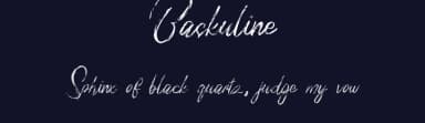 Baskuline by Zeenesia Studio — Script Handwritten Font — thumbnail 2