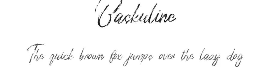 Baskuline by Zeenesia Studio — Script Handwritten Font