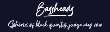 Bassheads by Garisman Studio — Script Handwritten Font — thumbnail 2
