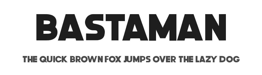 Bastaman by Mofr24 — Sans Serif Font