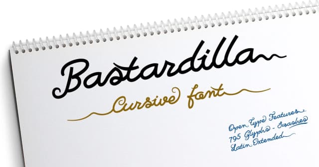 Bastardilla Font by Fernando Haro — Script Handwritten Font