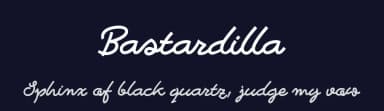 Bastardilla by deFharo — Script Handwritten Font — thumbnail 2