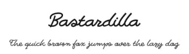 Bastardilla by deFharo — Script Handwritten Font — thumbnail 1