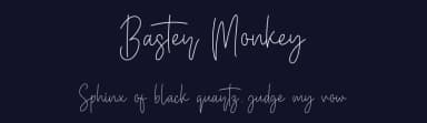 Baster Monkey by StringLabs Creative Studio — Script Handwritten Font — thumbnail 2