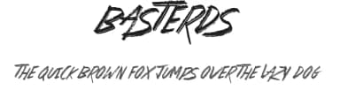 Basterds by JSH creates — Script Handwritten Font — thumbnail 1
