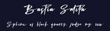 Bastia Salita by Lalan Farlan — Script Handwritten Font — thumbnail 2
