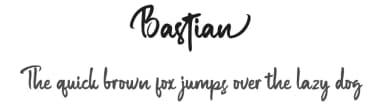 Bastian by Akifatype Studio — Script Handwritten Font — thumbnail 1