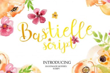 Bastielle Font by Leonard Posavec — Script Handwritten Font — thumbnail 1