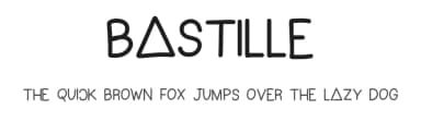 Bastille by Geronimo Font Studios — Script Handwritten Font — thumbnail 1