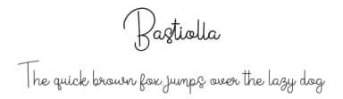 Bastiolla by Yan Studio — Script Handwritten Font — thumbnail 1