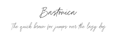 Bastonica by Letterative Studio — Script Handwritten Font — thumbnail 1