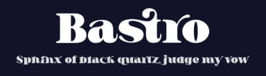 Bastro by HansCo — Serif Font — thumbnail 2