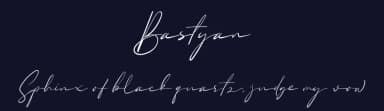 Bastyan by Aqeel_Art — Script Handwritten Font — thumbnail 2