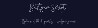 Bastyan Script by Maulana Creative — Script Handwritten Font — thumbnail 2
