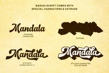 Basuki Font by AllmoStudio — Script Handwritten Font — thumbnail 3