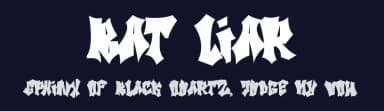 Bat Liar by Cikareotype Studio — Script Handwritten Font — thumbnail 2