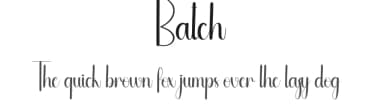 Batch by Andi Moz — Script Handwritten Font — thumbnail 1