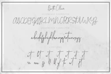 Bath Oliver Font by Chocotype — Script Handwritten Font — thumbnail 3