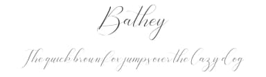 Bathey by Pen Culture — Script Handwritten Font — thumbnail 1