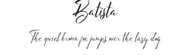 Batista by Tsabit Latief — Script Handwritten Font — thumbnail 1