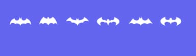 Batman Logo Evolution TFB by zanatlija — Dingbats Font — thumbnail 3
