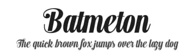 Batmeton by Aqeela Studio — Script Handwritten Font — thumbnail 1
