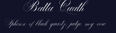 Batta Quath by belovestudio — Script Handwritten Font — thumbnail 2
