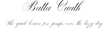 Batta Quath by belovestudio — Script Handwritten Font — thumbnail 1