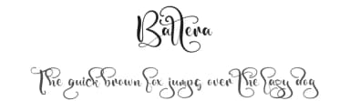 Battera by Integritype Studio — Script Handwritten Font — thumbnail 1