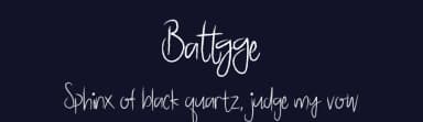 Battgge by Letterena Studios — Script Handwritten Font — thumbnail 2