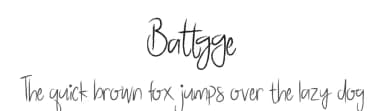 Battgge by Letterena Studios — Script Handwritten Font — thumbnail 1