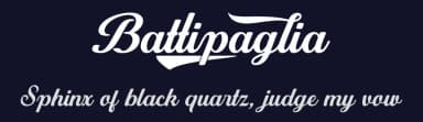 Battipaglia by Ahmad Rofingi — Script Handwritten Font — thumbnail 2