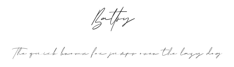 Battsy by Maulana Creative — Script Handwritten Font