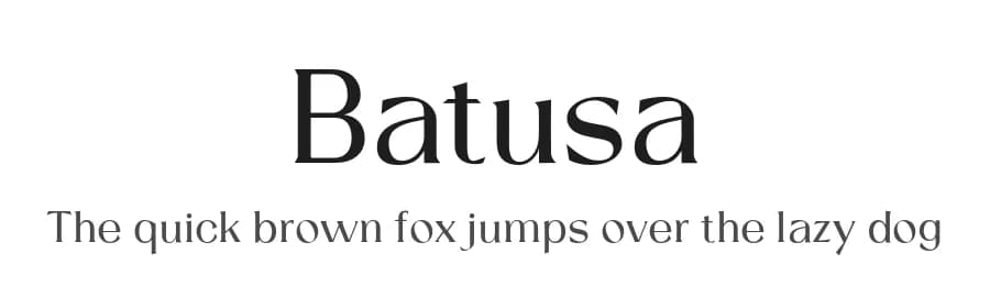 Batusa by Yukita Creative — Sans Serif Font — preview 1