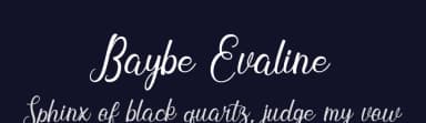 Baybe Evaline by Letterfand.Studio — Script Handwritten Font — thumbnail 2