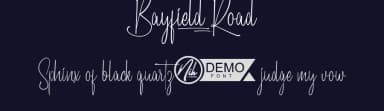 Bayfield Road by NihStudio — Script Handwritten Font — thumbnail 2