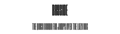 Bayside by Indieground Design — Sans Serif Font — thumbnail 1