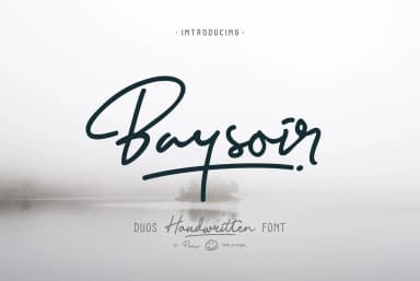 Baysoir Font by Pana Type — Script Handwritten Font — thumbnail 1