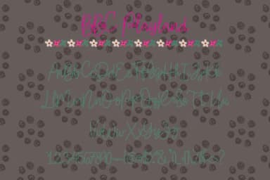 BBC Playland Font by BellaBoo — Script Handwritten Font — thumbnail 2