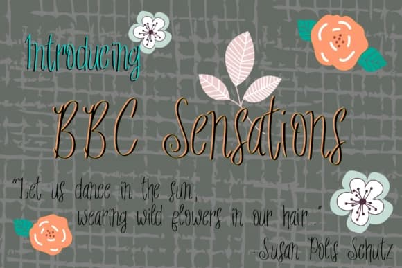 BBC Sensations Font by BellaBoo — Serif Font