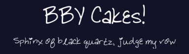 BBY Cakes! by kelsotic — Script Handwritten Font — thumbnail 2