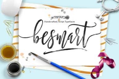 Be Smart Script Font by joelmaker — Script Handwritten Font — thumbnail 1