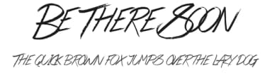 Be There Soon by JSH creates — Script Handwritten Font — thumbnail 1