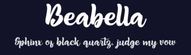 Beabella by Eknoji Studio — Script Handwritten Font — thumbnail 2