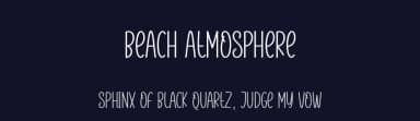 Beach Atmosphere by Andi Moz — Script Handwritten Font — thumbnail 2
