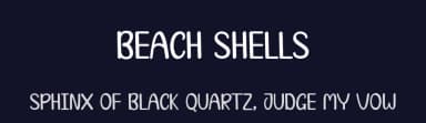 Beach Shells by Andi Moz — Script Handwritten Font — thumbnail 2