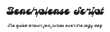 Beachplease Script by Brainware Graphic — Script Handwritten Font — thumbnail 1